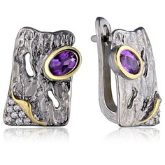 Бронницкий Ювелир Серьги из серебра SZ6615005000