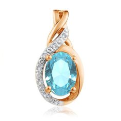 Бронницкий Ювелир Подвеска из красного золота P01-D-1983088DB-R17