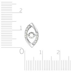 Бронницкий Ювелир Подвеска из белого золота RD67319051000