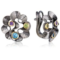 Бронницкий Ювелир Серьги из серебра SZ661R006000