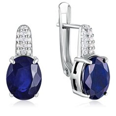 Бронницкий Ювелир Серьги из серебра E-DRGR00053-SP