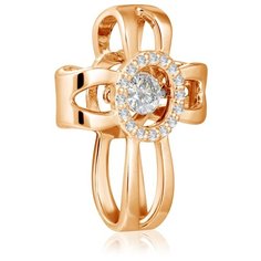 Бронницкий Ювелир Крестик из красного золота RD17319564000