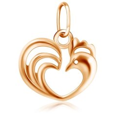 Бронницкий Ювелир Подвеска из красного золота 17610312000