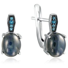 Бронницкий Ювелир Серьги из серебра E-DRGR00927-SP-SPC