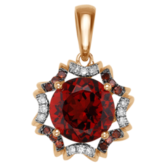 Бронницкий Ювелир Подвеска из красного золота D0000791307000