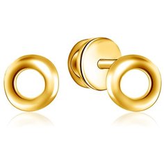 Бронницкий Ювелир Серьги из желтого золота 56310074001