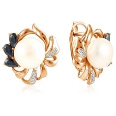 Бронницкий Ювелир Серьги из красного золота E01-D-E59462-SACP