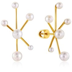 Бронницкий Ювелир Серьги из желтого золота 56312953000