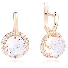 Бронницкий Ювелир Серьги из красного золота 020044ГхКц