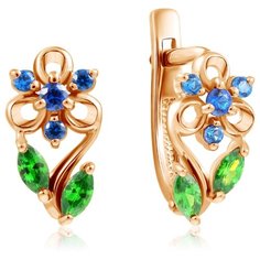 Бронницкий Ювелир Серьги из красного золота 26611603000