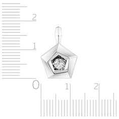 Бронницкий Ювелир Подвеска из белого золота RD67319377000