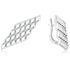Бронницкий Ювелир Серьги из серебра 00022159-6