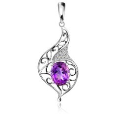 Бронницкий Ювелир Подвеска из белого золота D0002806207000