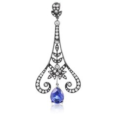 Бронницкий Ювелир Подвеска из белого золота юдP003683