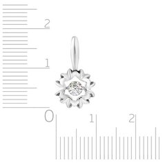 Бронницкий Ювелир Подвеска из белого золота RD67319364000