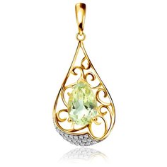 Бронницкий Ювелир Подвеска из желтого золота D0002795207000