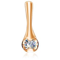 Бронницкий Ювелир Подвеска из красного золота 17319001000