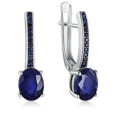 Бронницкий Ювелир Серьги из серебра E-DRGR00681-SP-SP