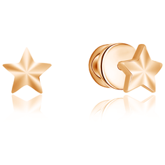 Бронницкий Ювелир Серьги из красного золота 16310076000