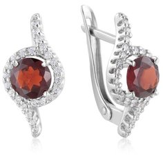 Бронницкий Ювелир Серьги из серебра 202720-006-0019