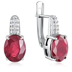 Бронницкий Ювелир Серьги из серебра E-DRGR00053-RB