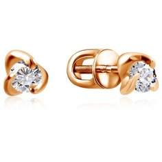 Бронницкий Ювелир Серьги из красного золота 16319158000