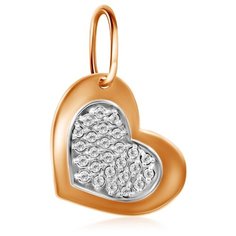 Бронницкий Ювелир Подвеска из красного золота 27611390000