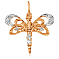 Бронницкий Ювелир Подвеска из красного золота 27611213000