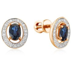 Бронницкий Ювелир Серьги из красного золота E01-D-1983083BS-R17