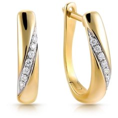 Бронницкий Ювелир Серьги из желтого золота ю1E27689R