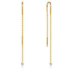 Бронницкий Ювелир Серьги из желтого золота 56319671000