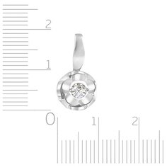 Бронницкий Ювелир Подвеска из белого золота RD67319434000