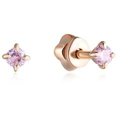 Бронницкий Ювелир Серьги из красного золота 16611402000