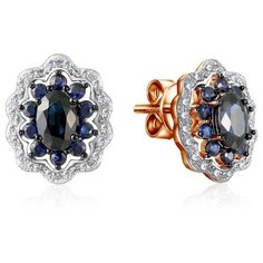 Бронницкий Ювелир Серьги из красного золота E01-D-ER03016ASA-R17