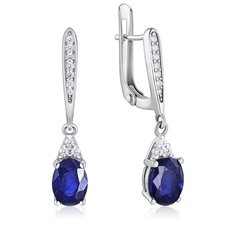 Бронницкий Ювелир Серьги из серебра E-DRGR00621-SP