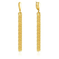 Бронницкий Ювелир Серьги из желтого золота 56000525000