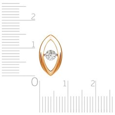Бронницкий Ювелир Подвеска из красного золота RD17319316000