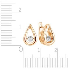 Бронницкий Ювелир Серьги из красного золота RD16319319000