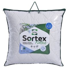 Подушка Sortex Natura Льняная палитра, стеганая (6л7-512) 68 х 68 см белый