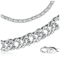 Бронницкий Ювелир Цепь из серебра 311003701, 65 см, 39.93 г