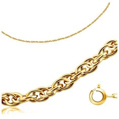 Бронницкий Ювелир Браслет из желтого золота 510251100, 18 см, 1.08 г