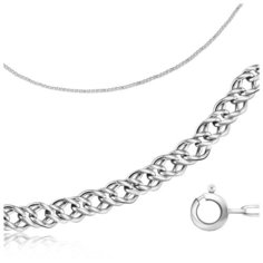 Бронницкий Ювелир Браслет из белого золота 610250501, 17 см, 0.85 г