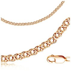 Бронницкий Ювелир Цепь из красного золота 101000501, 65 см, 15.13 г