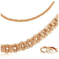 Бронницкий Ювелир Цепь из красного золота 120353100, 45 см, 10.04 г