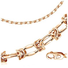 Бронницкий Ювелир Цепь из красного золота 120507413, 50 см, 13.35 г