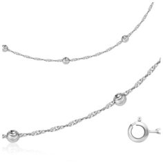 Бронницкий Ювелир Цепь из серебра 62-357, 50 см, 5.94 г