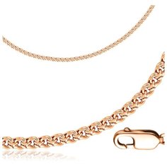 Бронницкий Ювелир Цепь из красного золота 100703801, 55 см, 9.02 г