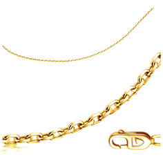 Бронницкий Ювелир Цепь из желтого золота 510451414, 40 см, 2.68 г