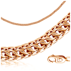 Бронницкий Ювелир Браслет из красного золота 120503221, 18 см, 5.8 г