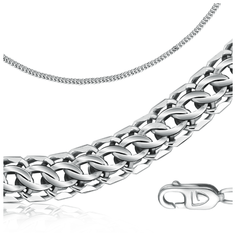 Бронницкий Ювелир Цепь из серебра 820503221, 50 см, 12.33 г